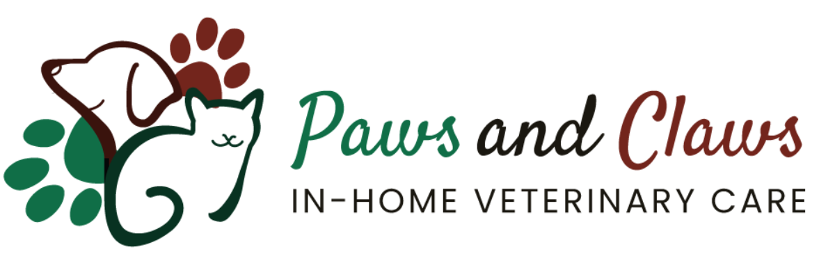 Paws and Claws In-Home Veterinary Care Logo